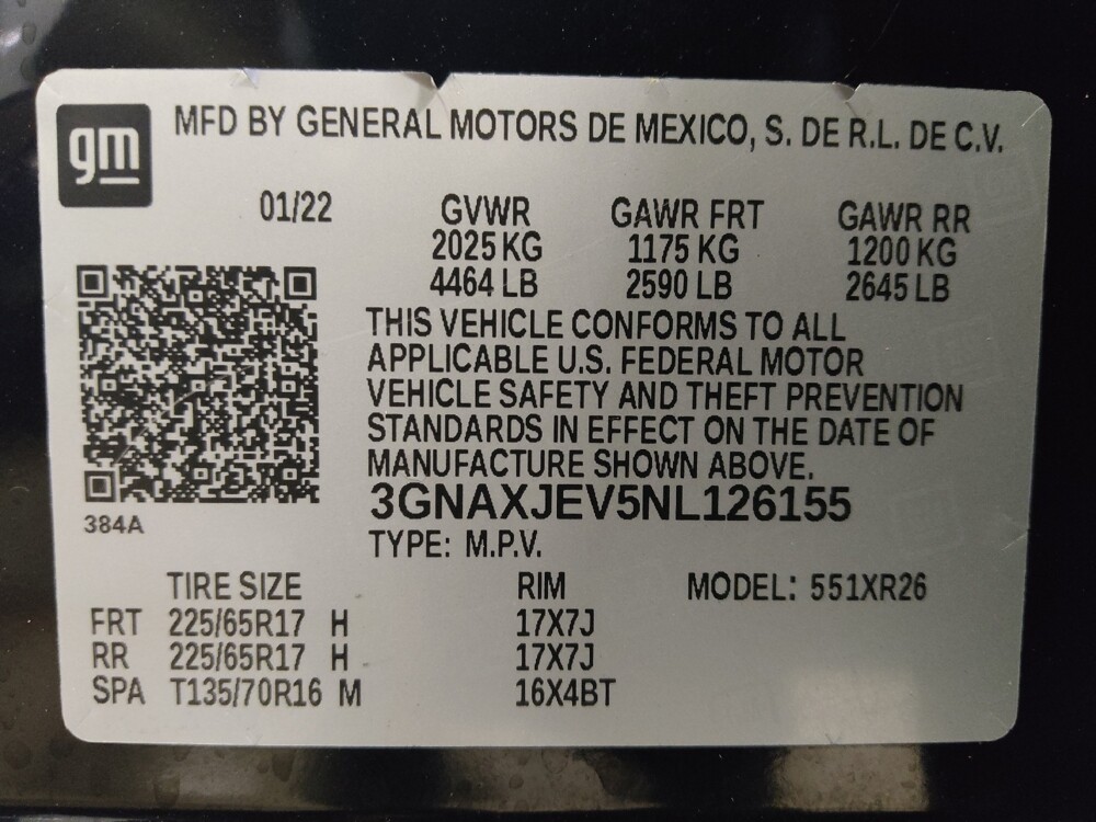 2022 Chevrolet Equinox in Orlando, FL 32808 - 18101392 33