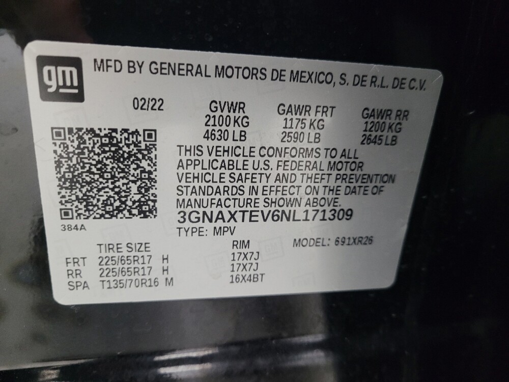 2022 Chevrolet Equinox in Madison, TN 37115 - 18101402 33