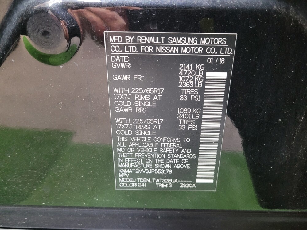 2018 Nissan Rogue in Fairfield, OH 45014 - 18101423 33