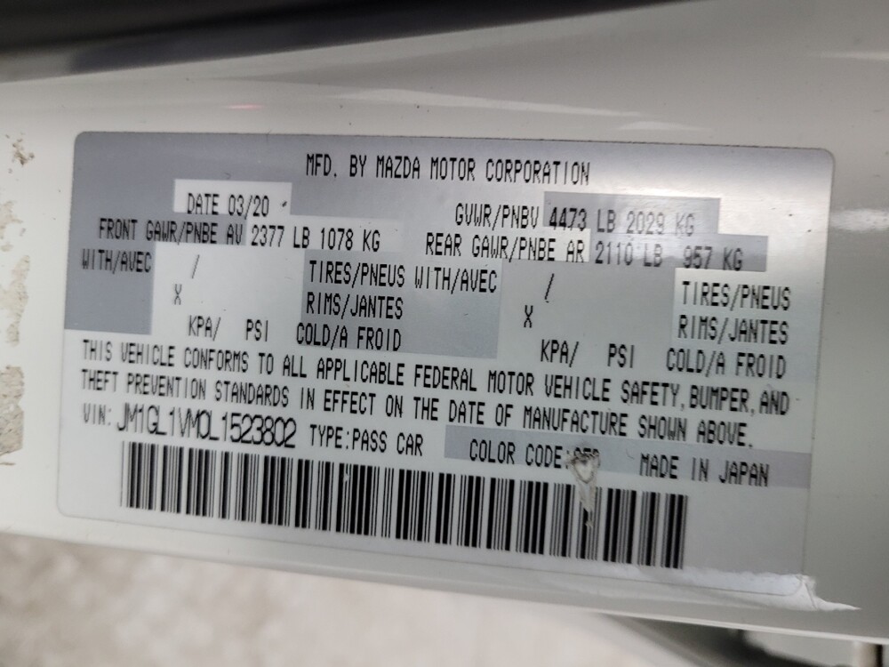 2020 MAZDA MAZDA6 in Columbus, OH 43228 - 18101425 33