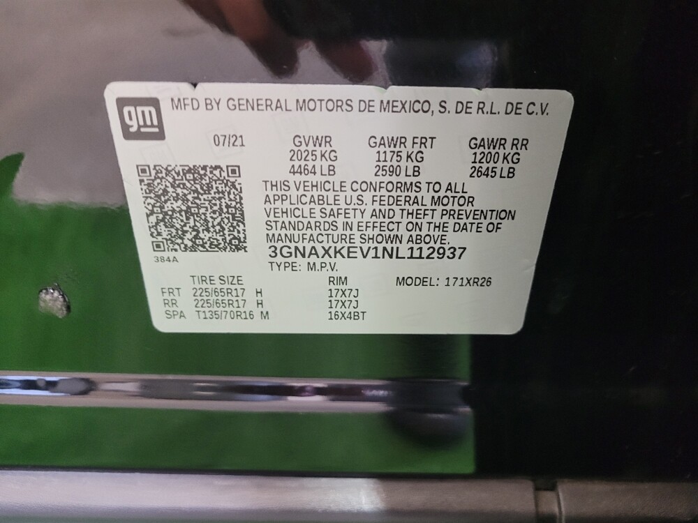 2022 Chevrolet Equinox in Louisville, KY 40258 - 18101431 33