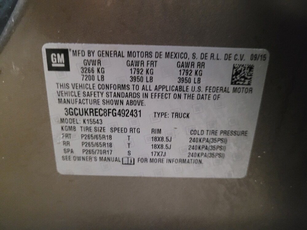 2015 Chevrolet Silverado 1500 in Chesapeake, VA 23320 - 18101438 33