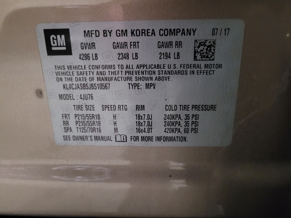 2018 Buick Encore in Owings Mills, MD 21117 - 18101446 33