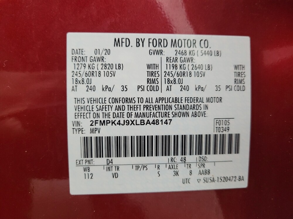 2020 Ford Edge in St. Louis, MO 63125 - 18101477 33