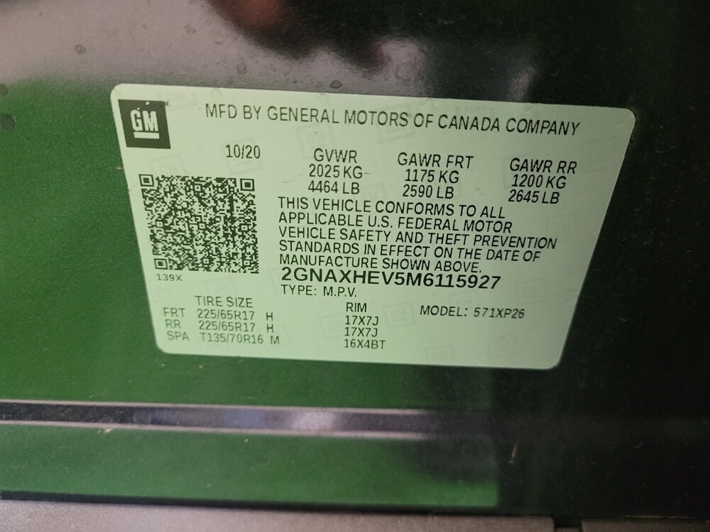 2021 Chevrolet Equinox in Fairfield, OH 45014 - 18101497 33