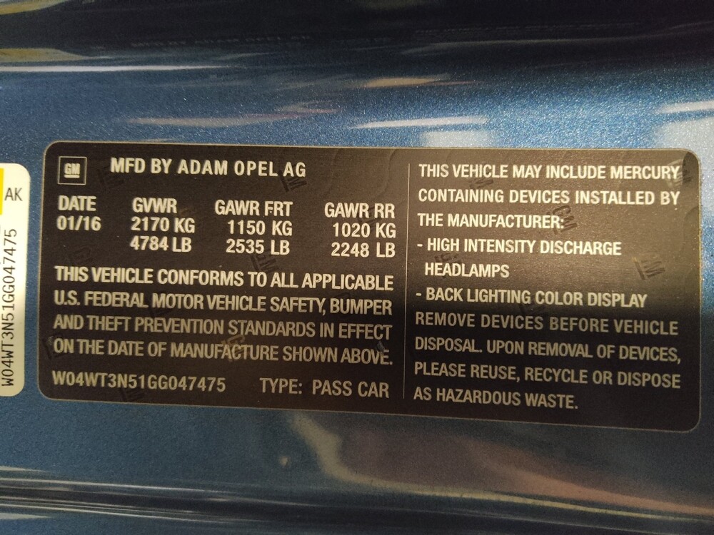 2016 Buick Cascada in West Palm Beach, FL 33409 - 18101519 33