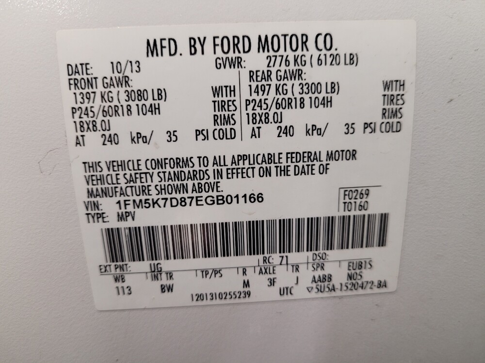 2014 Ford Explorer in Riverside, CA 92504 - 18101542 33