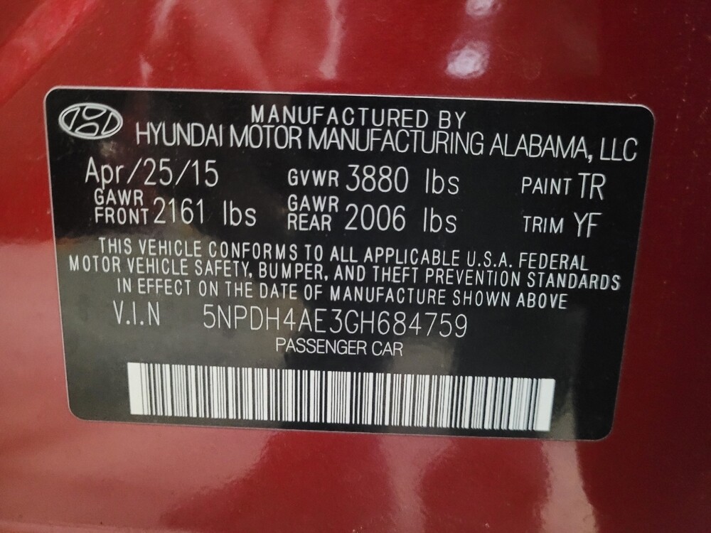 2016 Hyundai Elantra in Temple Hills, MD 20746 - 18101553 33