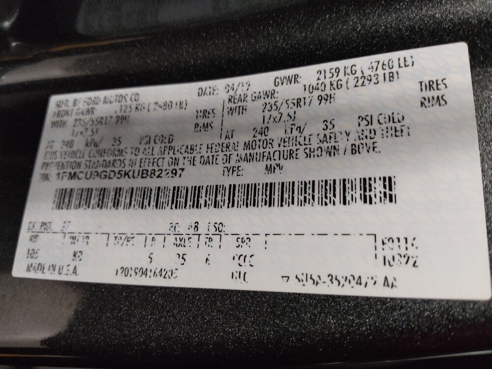 2019 Ford Escape in Chattanooga, TN 37421 - 18101557 33