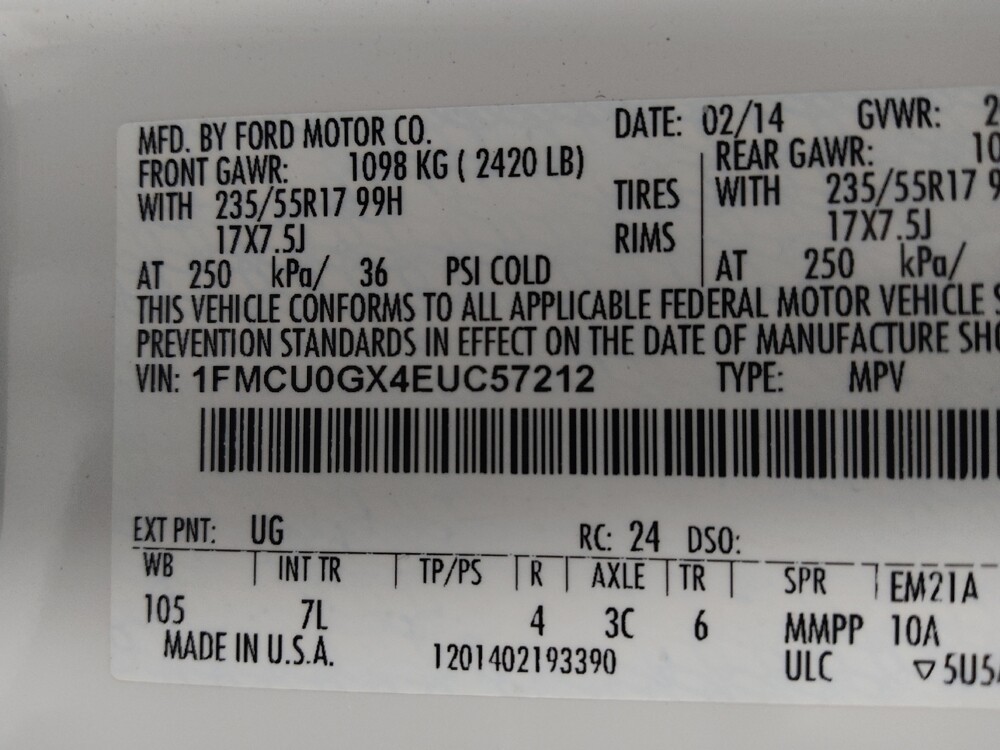 2014 Ford Escape in Augusta, GA 30907 - 18101559 33