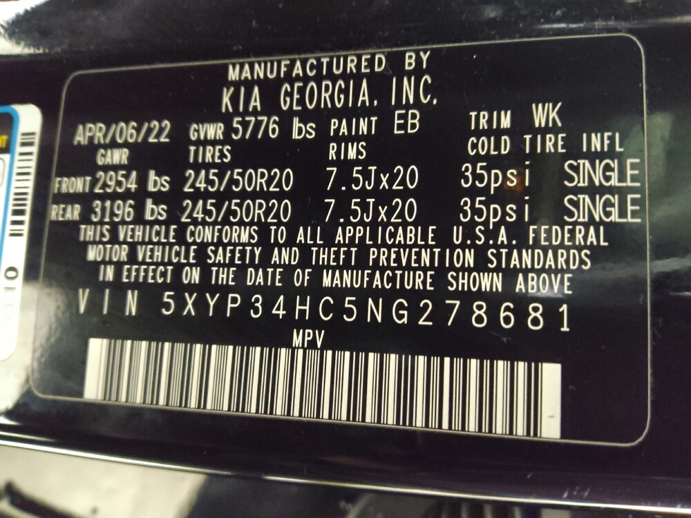 2022 Kia Telluride in Conyers, GA 30094 - 18101562 33