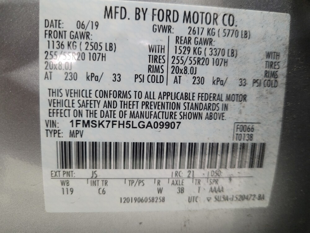 2020 Ford Explorer in Marietta, GA 30062 - 18101567 33