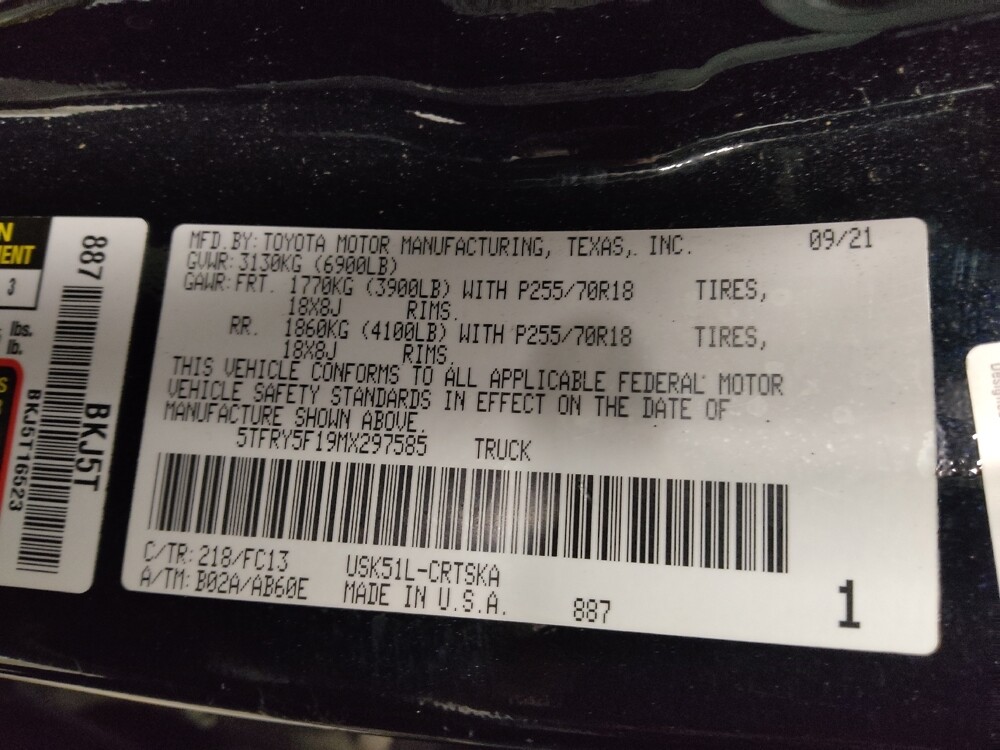 2021 Toyota Tundra in Augusta, GA 30907 - 18101577 33