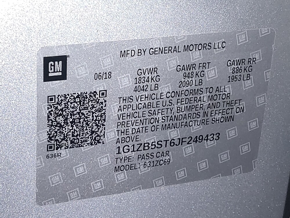 2018 Chevrolet Malibu in Temple, TX 76502 - 18101588 33