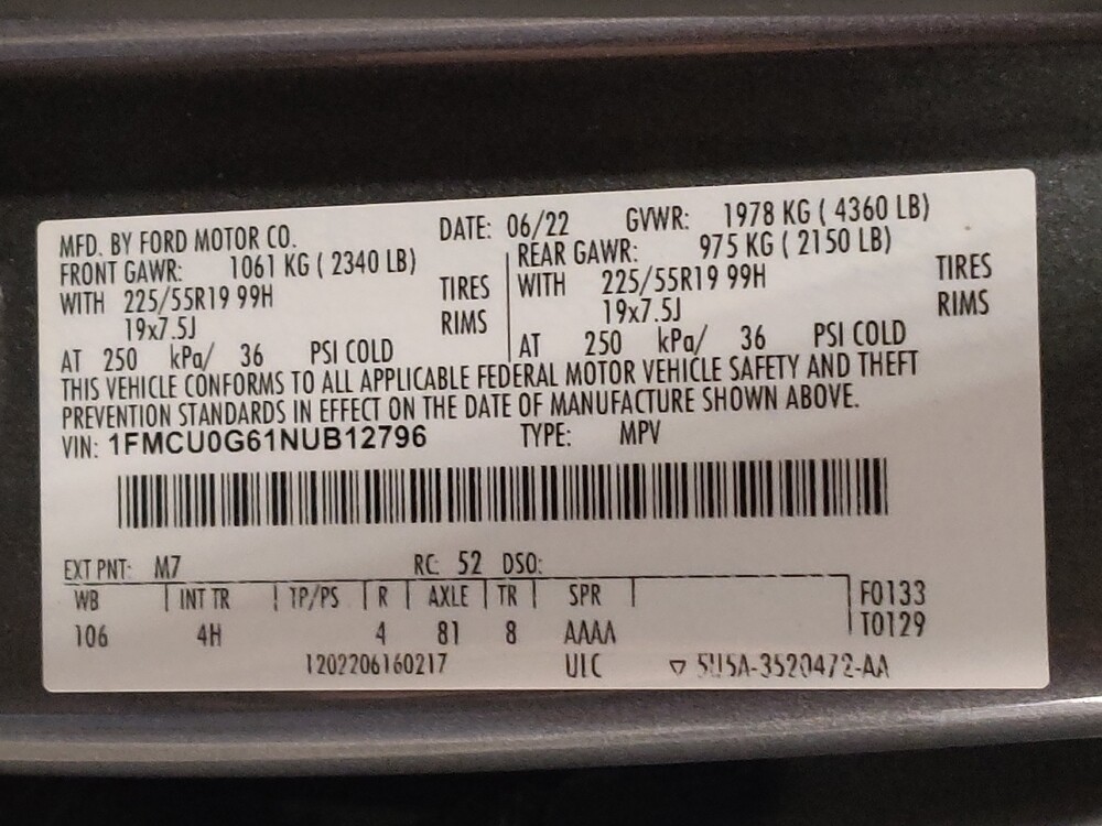 2022 Ford Escape in Oklahoma City, OK 73139 - 18101593 33