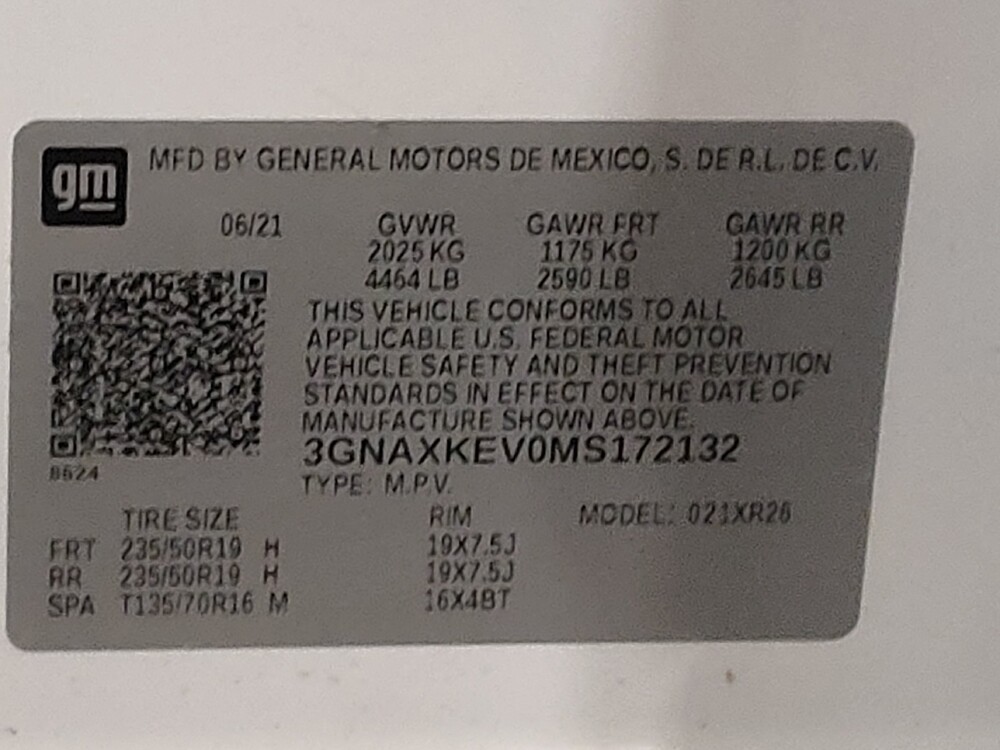 2021 Chevrolet Equinox in Tulsa, OK 74145 - 18101597 33