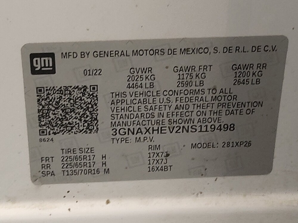 2022 Chevrolet Equinox in Lewisville, TX 75067 - 18101600 33