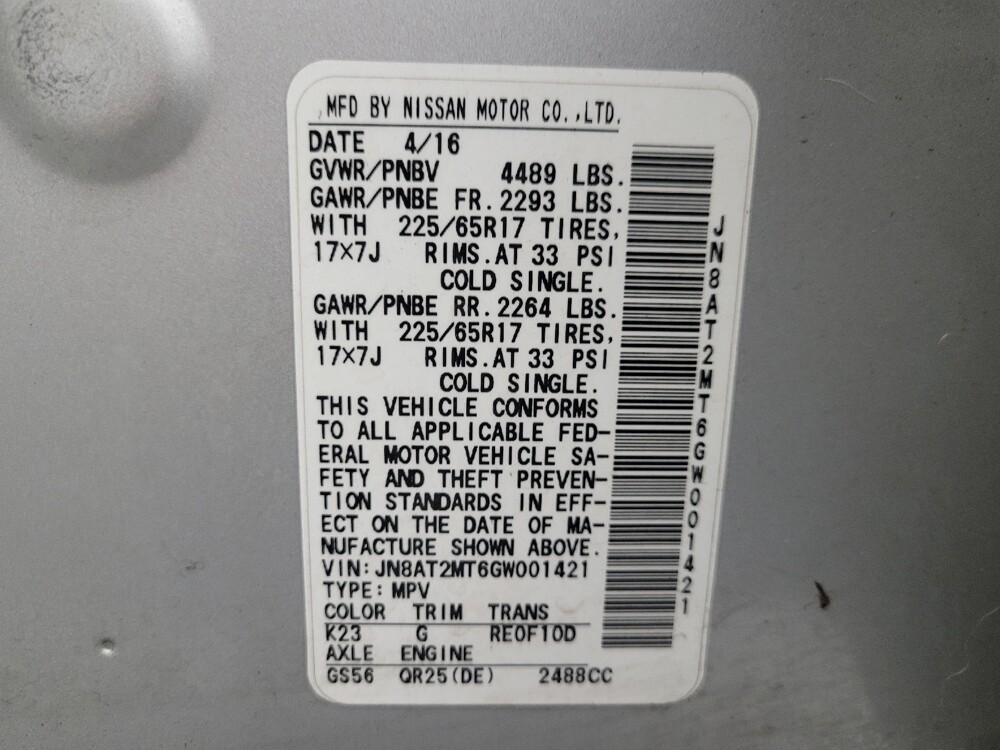 2016 Nissan Rogue in Mesa, AZ 85210 - 18101616 33