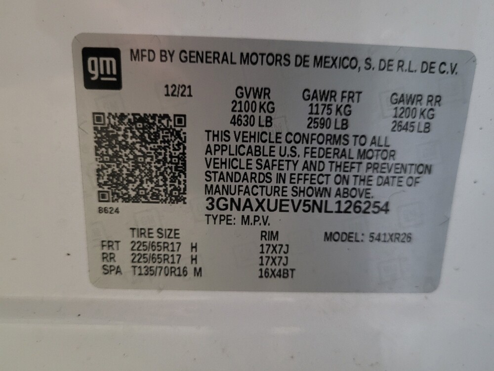 2022 Chevrolet Equinox in Laurel, MD 20724 - 18101623 33