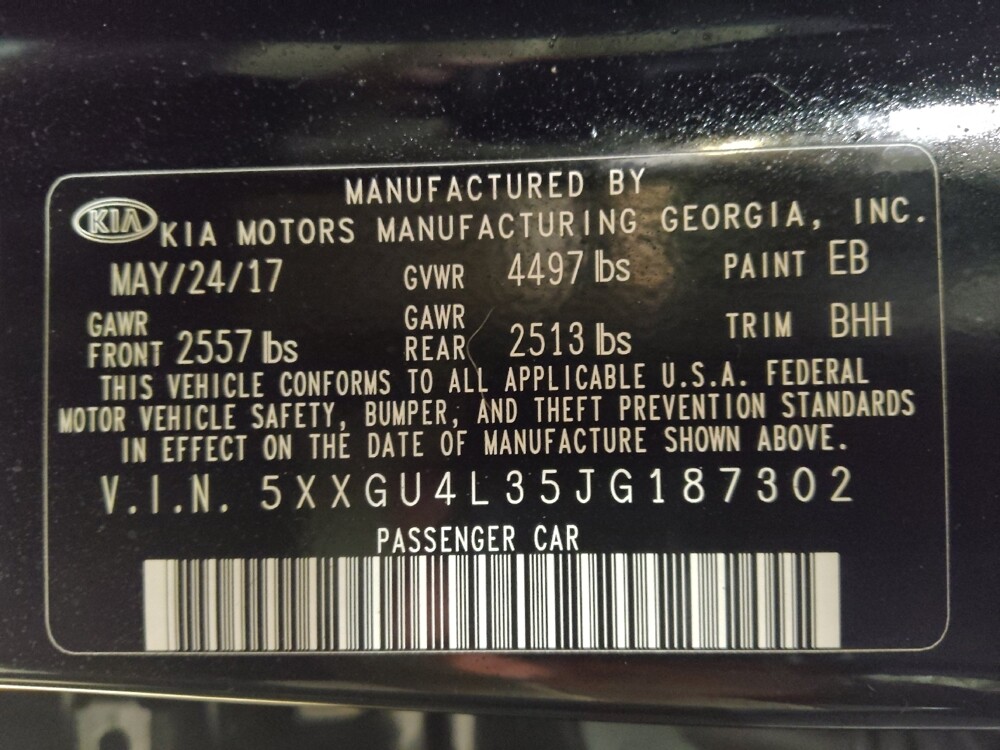 2018 Kia Optima in Sanford, FL 32773 - 18101638 33