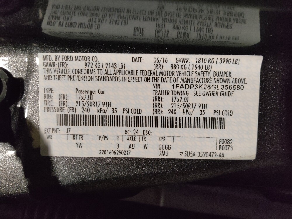 2016 Ford Focus in West Palm Beach, FL 33409 - 18101647 33