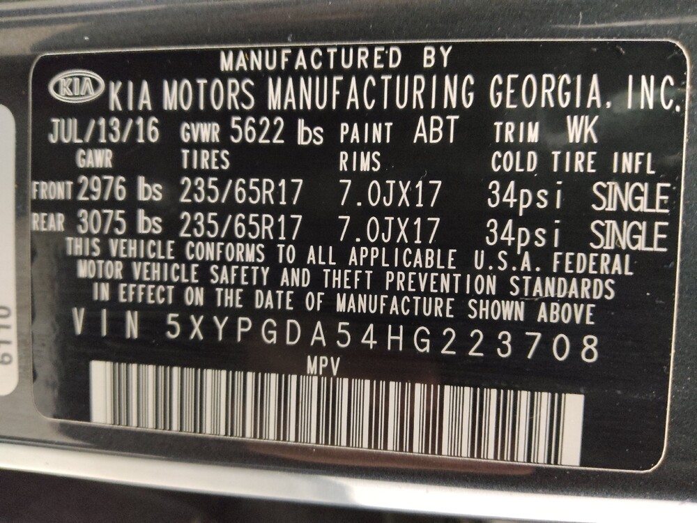 2017 Kia Sorento in Colorado Springs, CO 80909 - 18101670 33