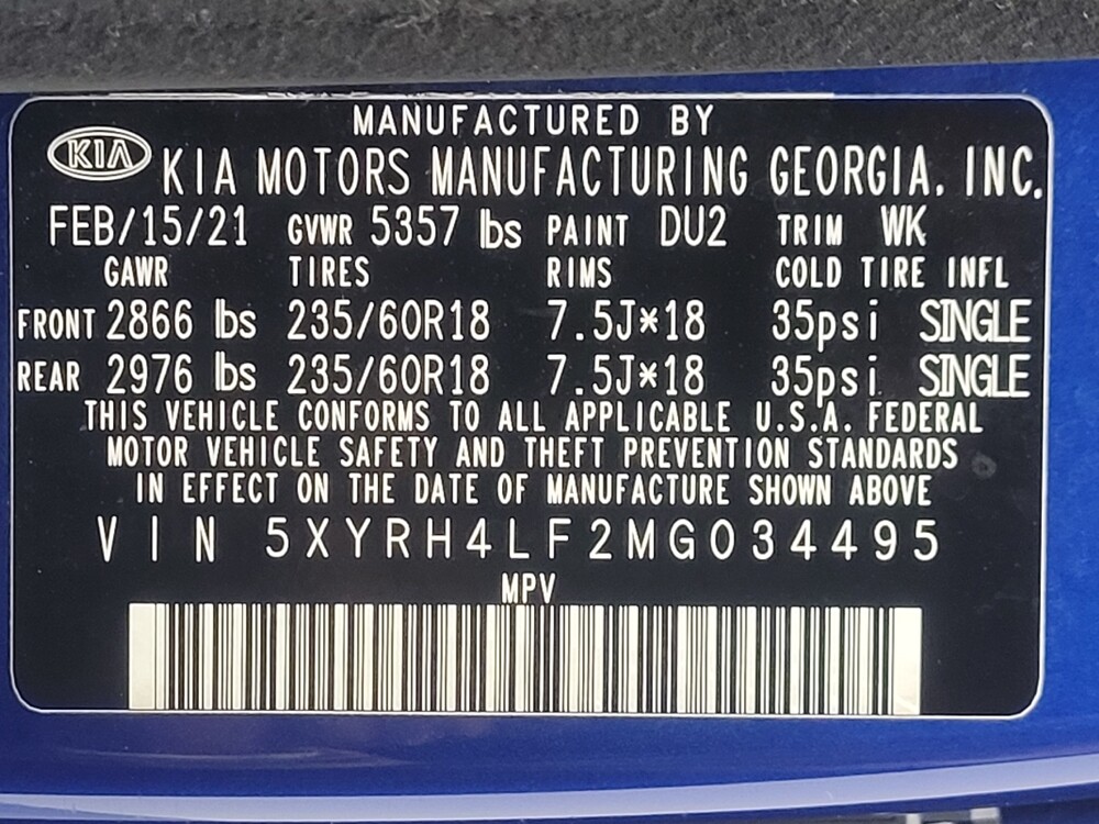 2021 Kia Sorento in Antioch, TN 37013 - 18101677 33