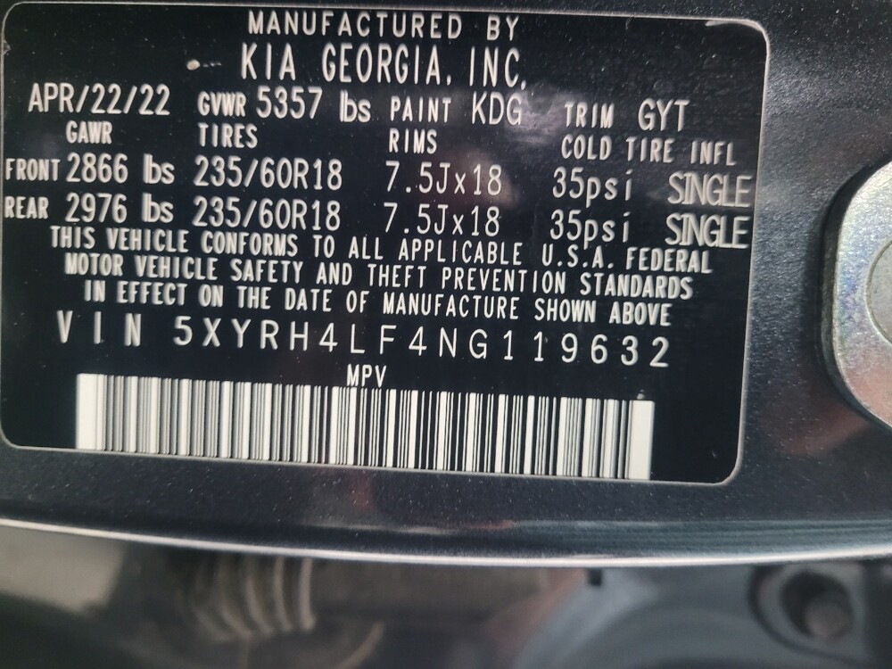 2022 Kia Sorento in Memphis, TN 38115 - 18101678 33