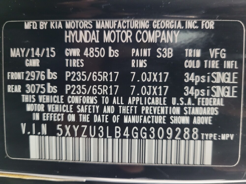 2016 Hyundai Santa Fe in Memphis, TN 38128 - 18101680 33