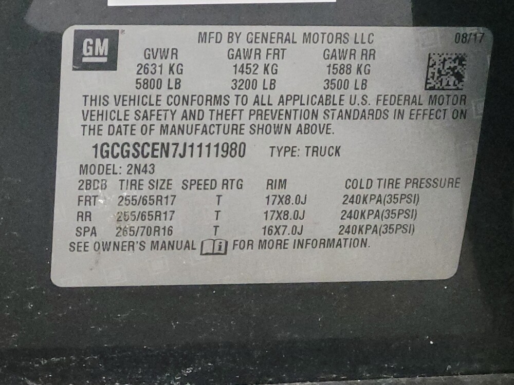 2018 Chevrolet Colorado in Memphis, TN 38128 - 18101682 33