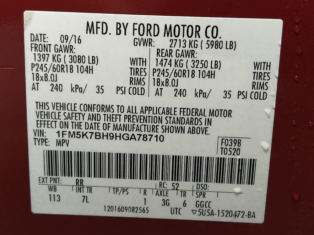 2017 Ford Explorer in Houston, TX 77034 - 18101686 33