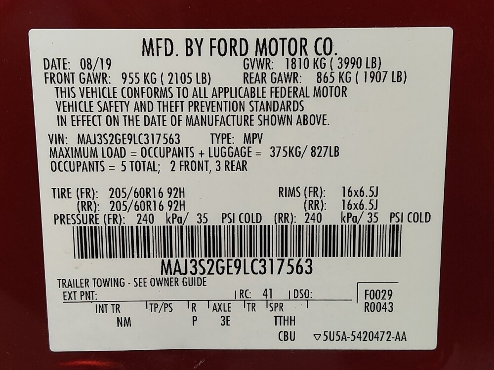 2020 Ford EcoSport in Houston, TX 77034 - 18101688 33