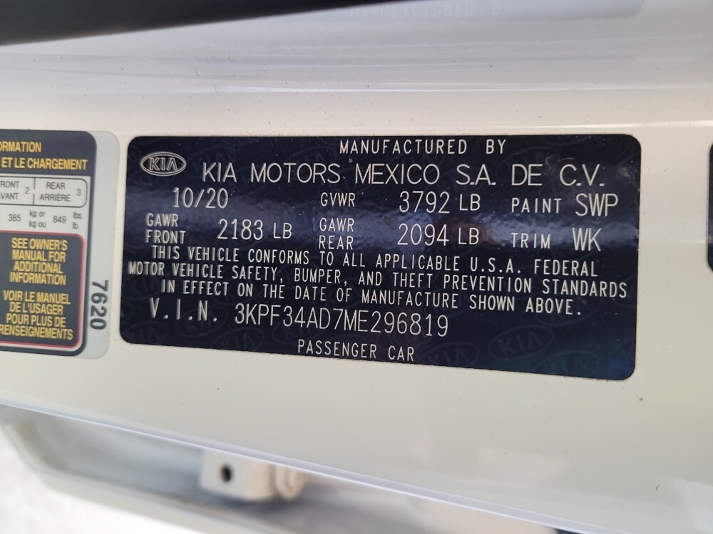 2021 Kia Forte in Miamisburg, OH 45342 - 18101709 33