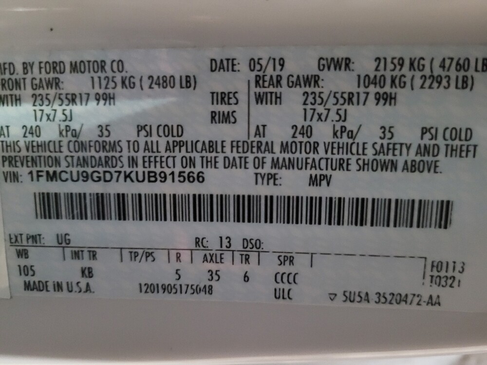 2019 Ford Escape in Laurel, MD 20724 - 18101719 33