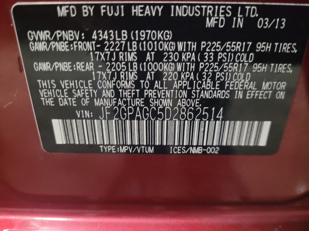 2013 Subaru XV Crosstrek in Glen Burnie, MD 21061 - 18101723 33