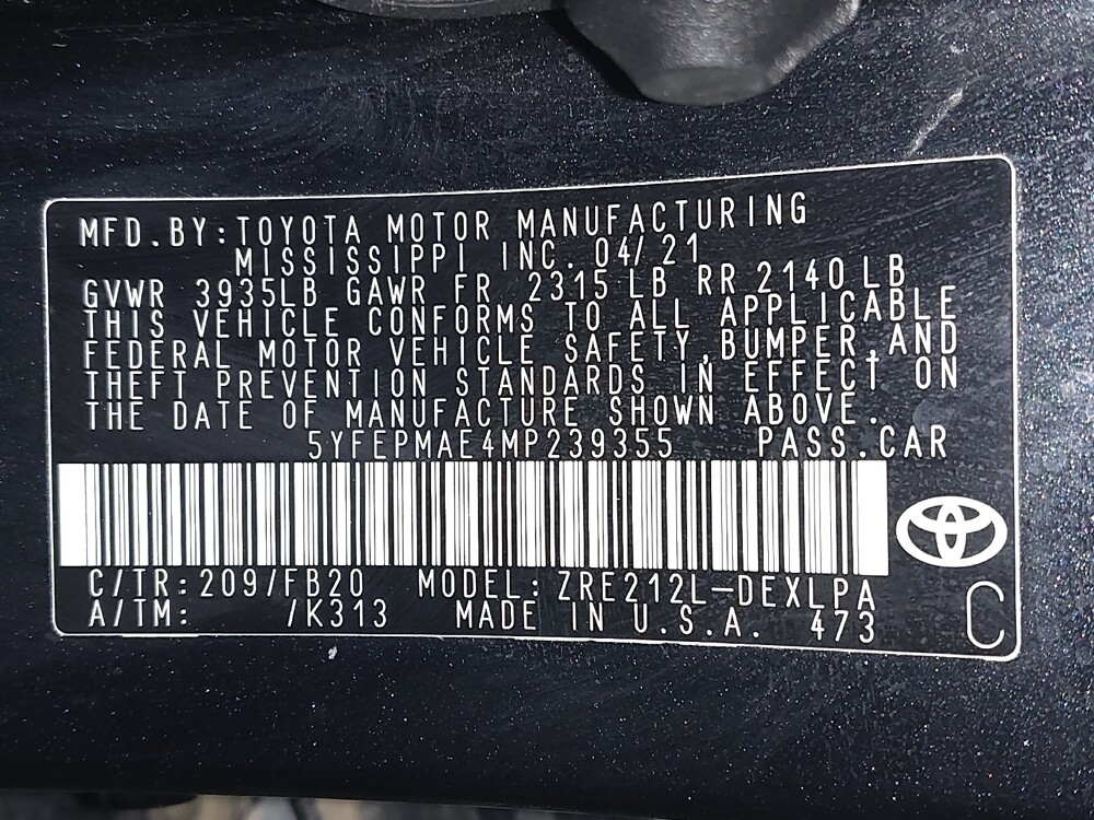 2021 Toyota Corolla in Fort Worth, TX 76116 - 18101797 33