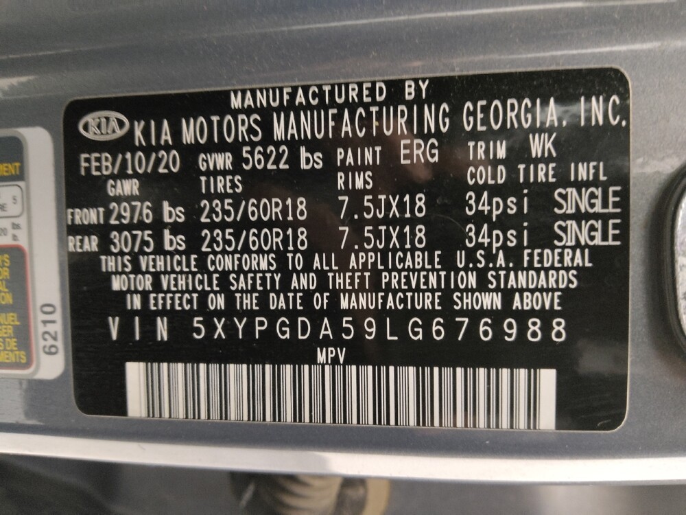 2020 Kia Sorento in St. Louis, MO 63136 - 18101804 33