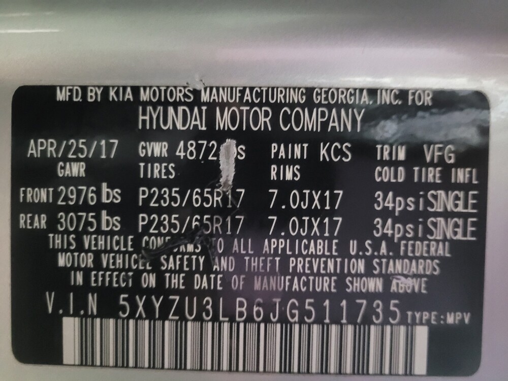 2018 Hyundai Santa Fe in Jackson, MS 39211 - 18101812 33