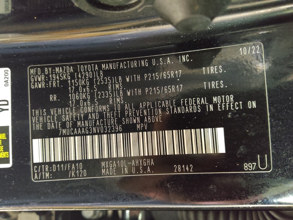 2022 Toyota Corolla Cross in Augusta, GA 30907 - 18101816 33