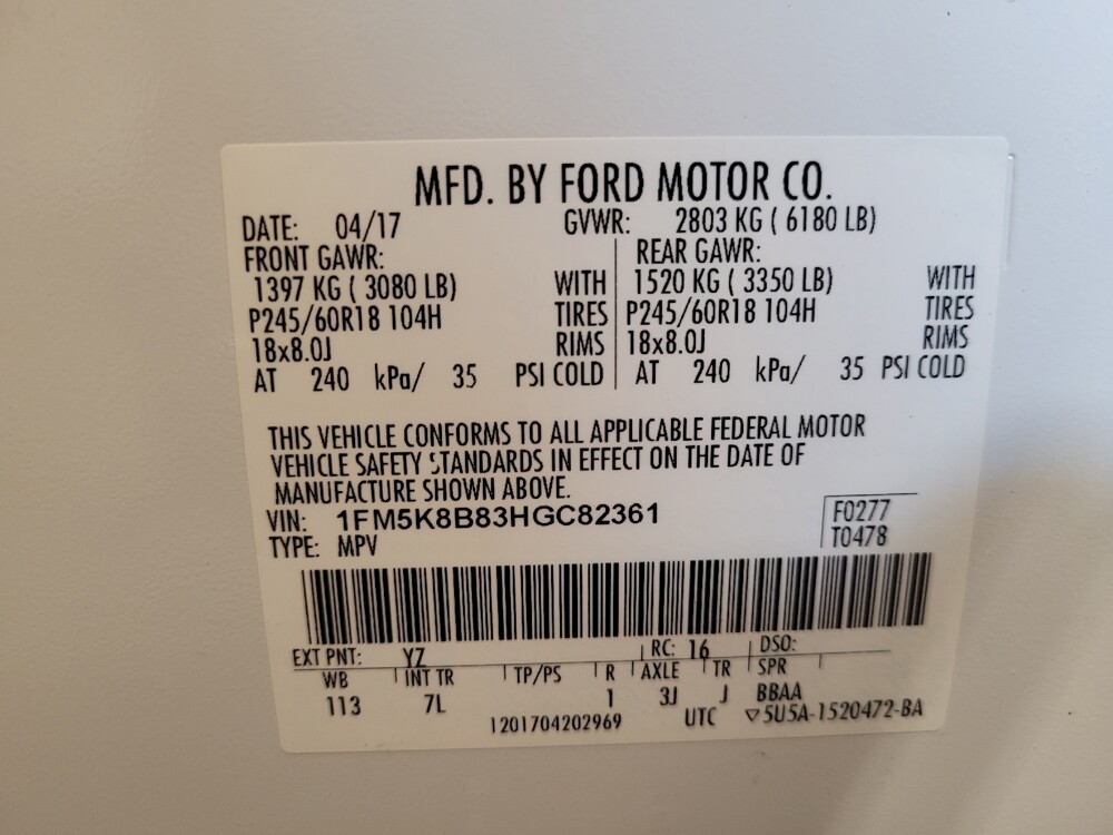 2017 Ford Explorer in Pelham, AL 35124 - 18101822 33