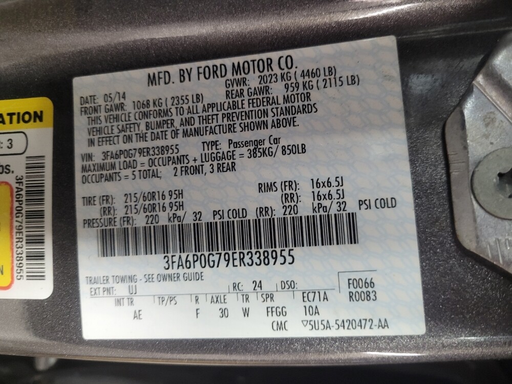 2014 Ford Fusion in Conyers, GA 30094 - 18101830 33