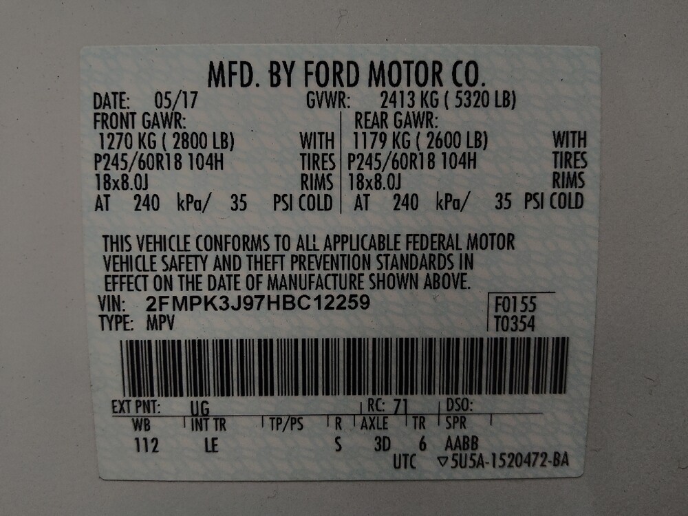 2017 Ford Edge in Glendale, AZ 85301 - 18101859 33