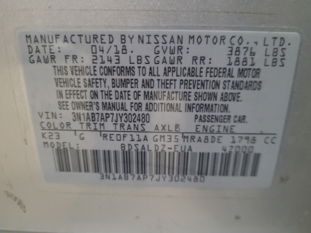 2018 Nissan Sentra in Richmond, VA 23235 - 18101875 33