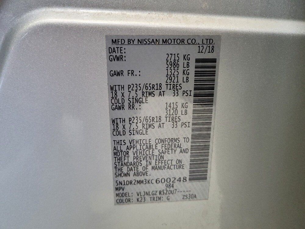 2019 Nissan Pathfinder in Riverside, CA 92504 - 18101884 33