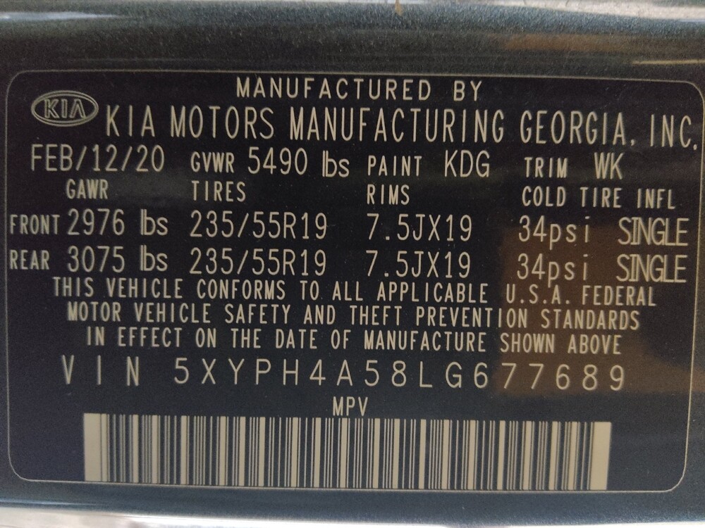 2020 Kia Sorento in Houston, TX 77034 - 18101895 33