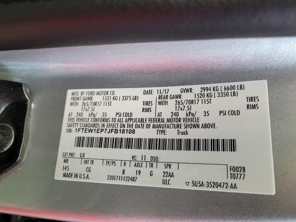 2018 Ford F150 in Fairfield, OH 45014 - 18101913 33