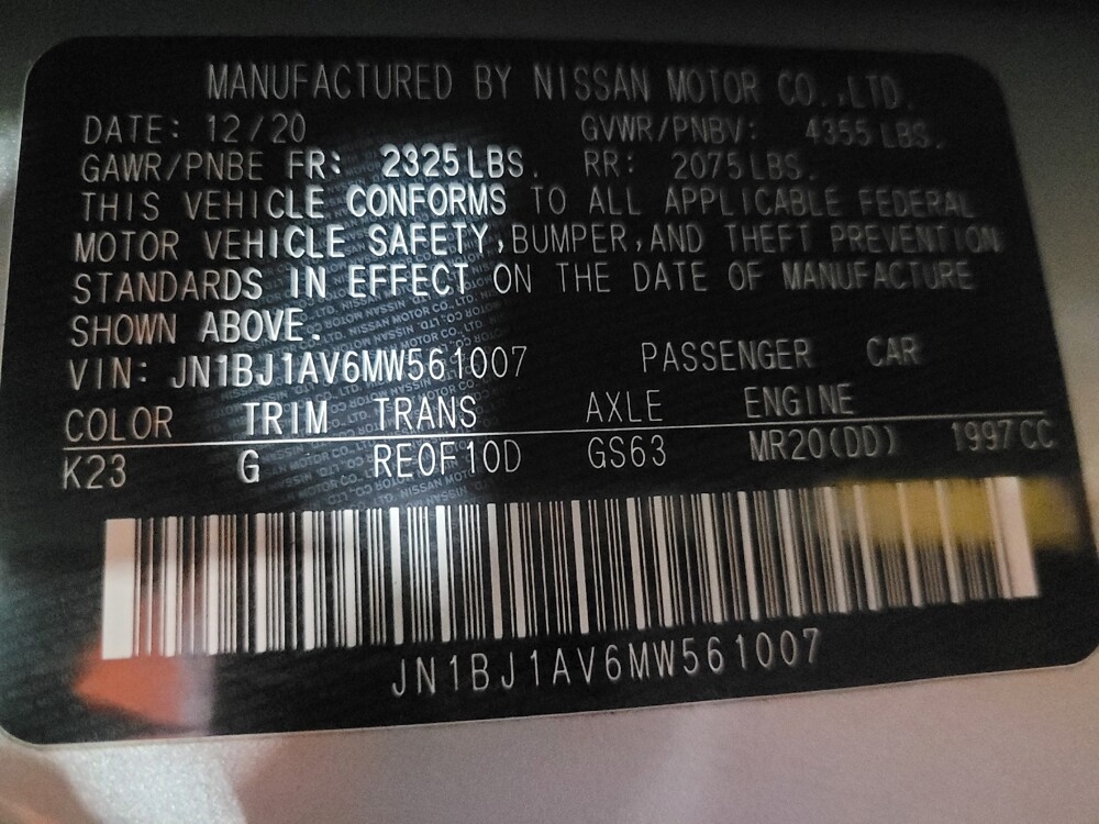 2021 Nissan Rogue Sport in Augusta, GA 30907 - 18101917 33