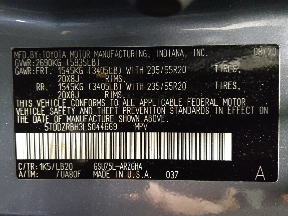 2020 Toyota Highlander in Savannah, GA 31419 - 18101920 33