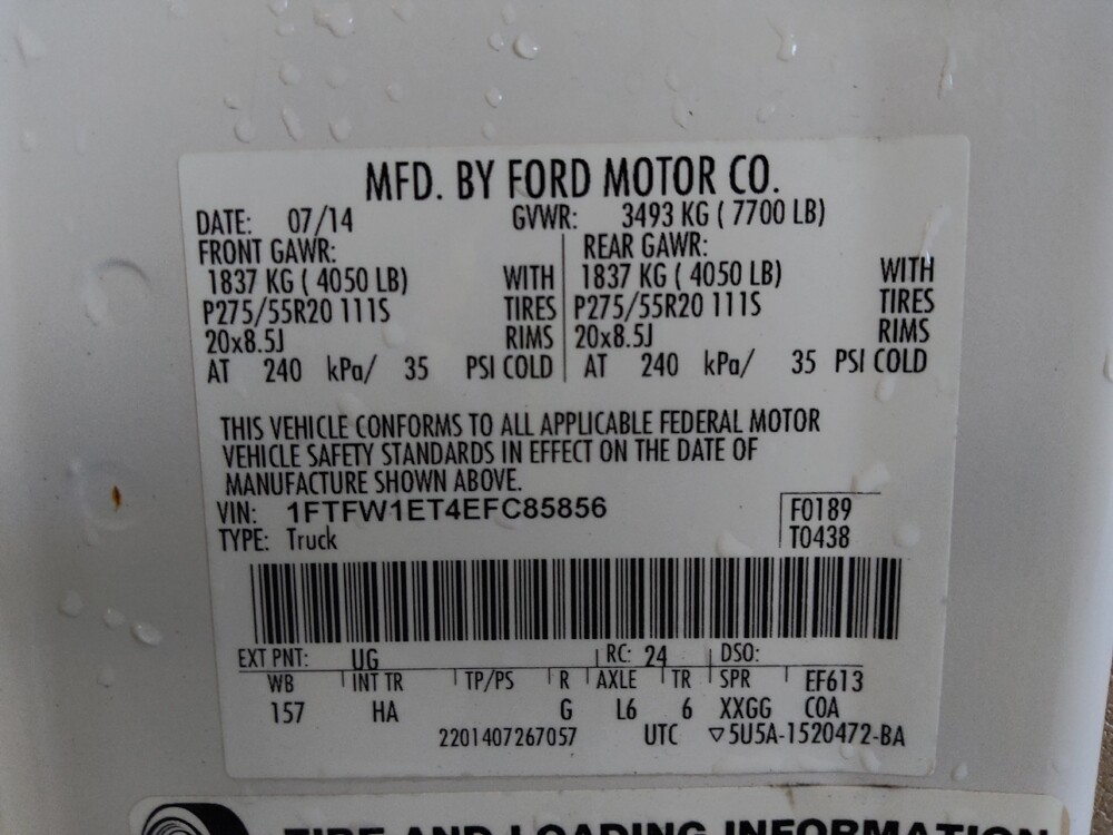 2014 Ford F150 in Metairie, LA 70006 - 18101926 33