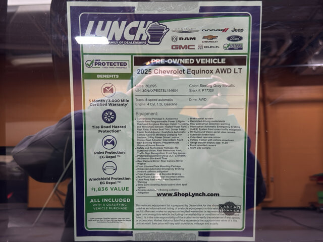 2025 Chevrolet Equinox in Burlington, WI 53105 - 18102010 40